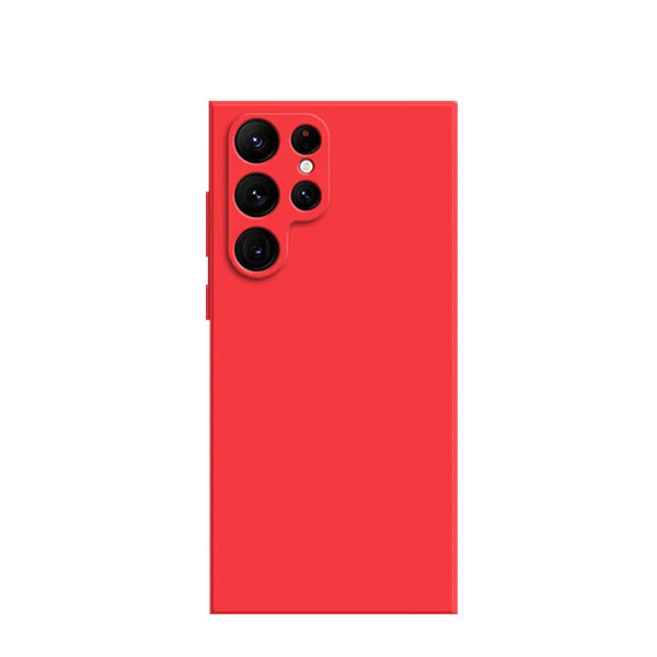 Capa Proteção Traseira Silicone Phonecare para Samsung Galaxy S24 Ultra 5G - Vermelho