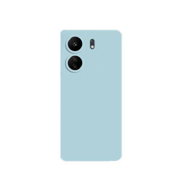 Capa Proteção Traseira Silicone GIFT4ME para Xiaomi Redmi 13C - Azul Claro