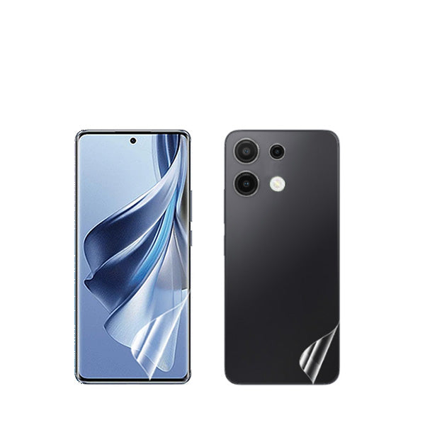 Kit Película Protectora de Hydrogel Frente e Verso GIFT4ME para Xiaomi Redmi Note 13 Pro 4G - Transparente