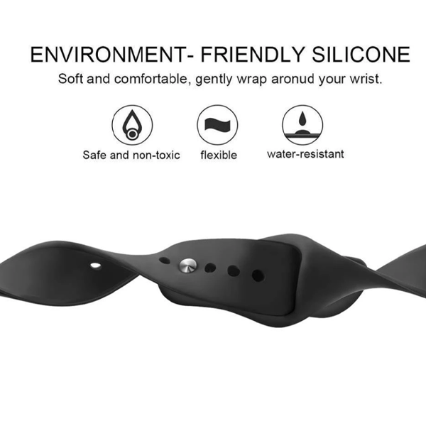 Bracelete Silicone GIFT4ME Para Coros Apex 2 Pro - Azul Céu