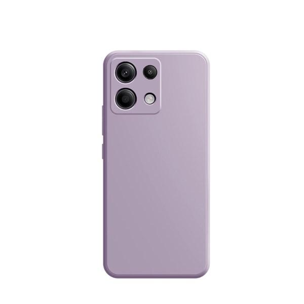 Capa Proteção Traseira Silicone GIFT4ME Compativel Com Xiaomi Redmi Note 13 Pro 4G - Roxo