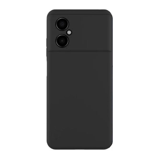 Capa Proteção Silicone Gift4Me Para Xiaomi Poco M4 5G - Preto