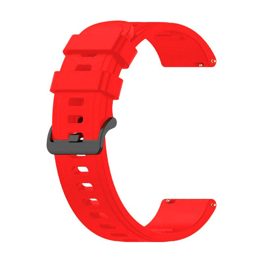 Bracelete Silicone Com Fivela GIFT4ME Compativel Com Samsung Galaxy Watch FE - Vermelho