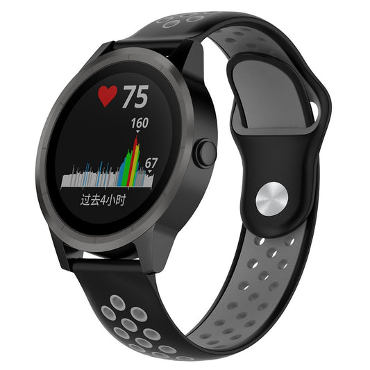 Bracelete Desportiva GIFT4ME Compativel Com Xiaomi Watch S4 Sport - Preto / Cinza