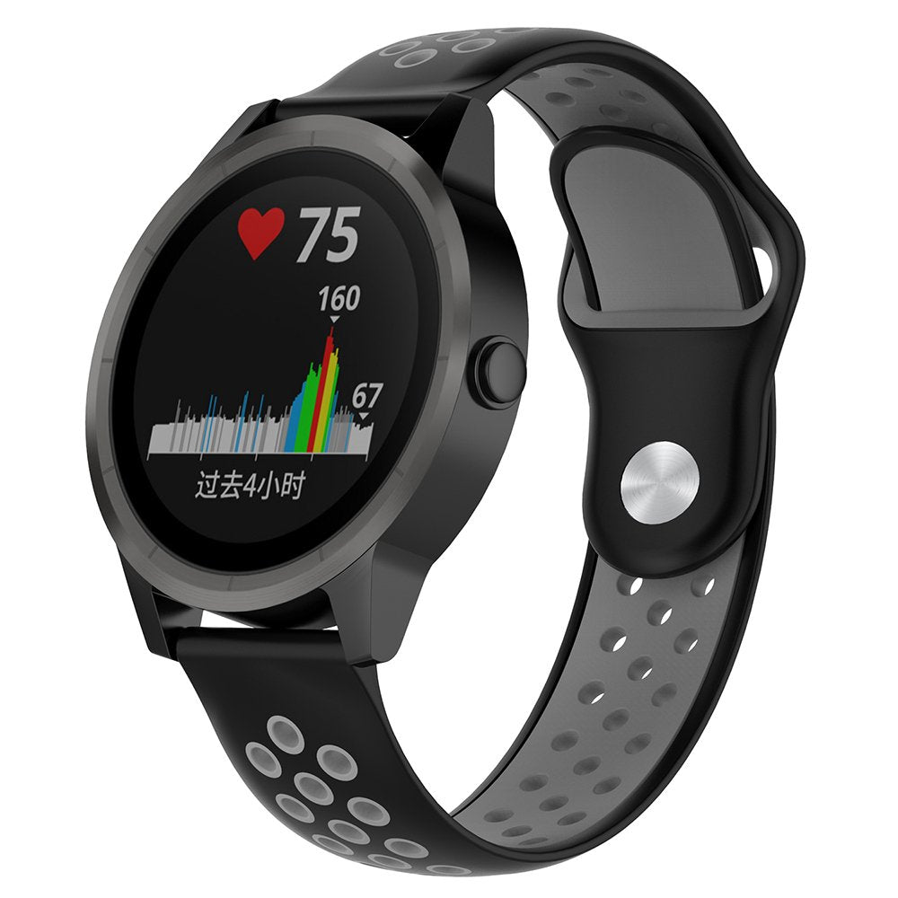 Bracelete Desportiva GIFT4ME Para Honor Watch 6 - Preto / Cinza