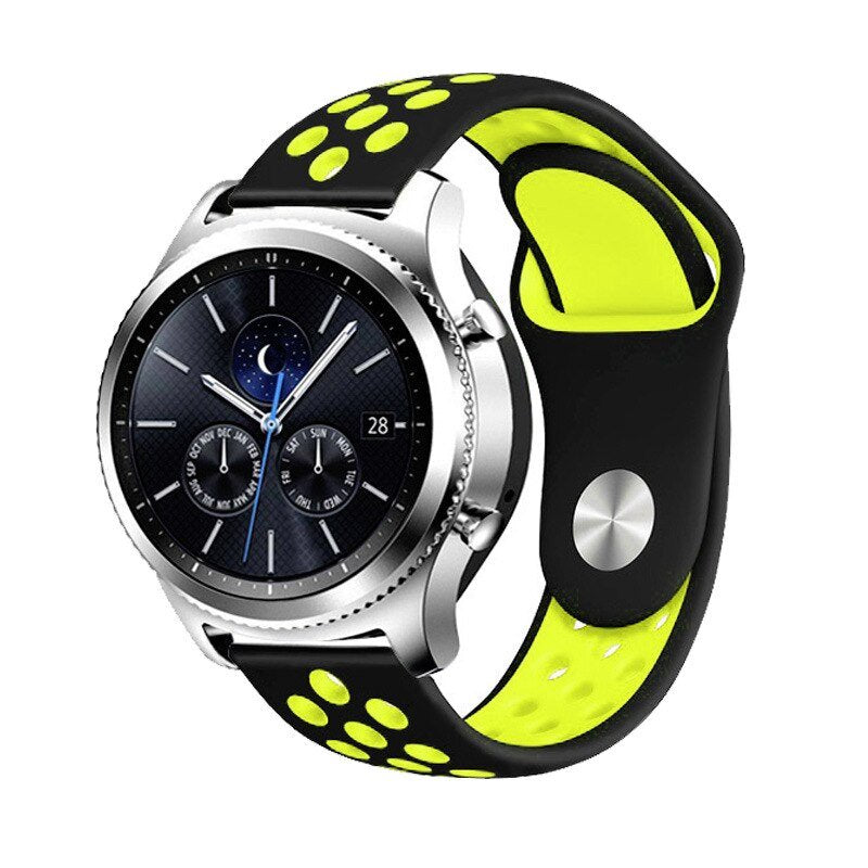 Bracelete Desportiva GIFT4ME Para Honor Watch 6 - Preto / Verde