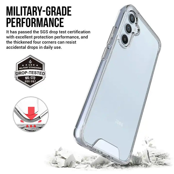 Kit Capa Super Proteção + Película de Vidro Temperado Gorilasglass GIFT4ME Para Samsung Galaxy A17 5G - Transparente