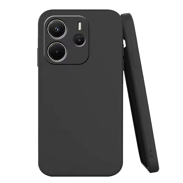 Capa Proteção Silicone GIFT4ME Para Xiaomi Redmi Note 14 5G - Preto