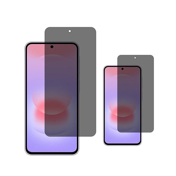 Kit 2 Películas de Vidro Temperado Privacidade GIFT4ME Para Samsung Galaxy A27 - Transparente/Preto