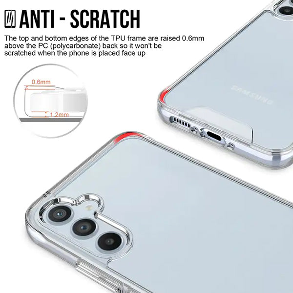 Kit Capa Super Proteção + Película de Vidro Temperado GIFT4ME Para Samsung Galaxy A17 4G - Transparente