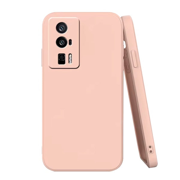Capa Proteção Silicone Gift4Me Para Xiaomi Poco F5 Pro - Rosa