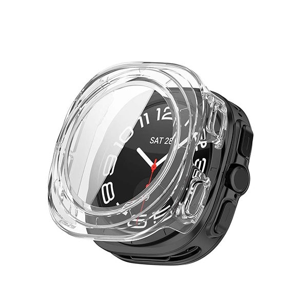 Capa Proteção Total GIFT4ME Para Samsung Galaxy Watch Ultra (2025) 47mm LTE - Transparente