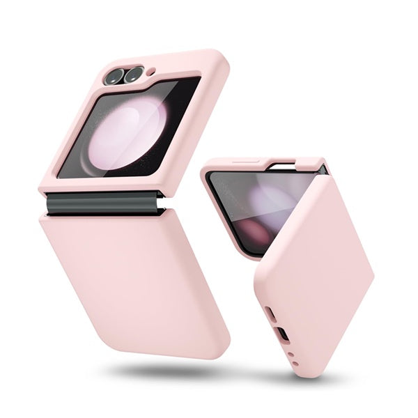 Capa Proteção Silicone GIFT4ME Para Samsung Galaxy Z Flip7 FE - Rosa