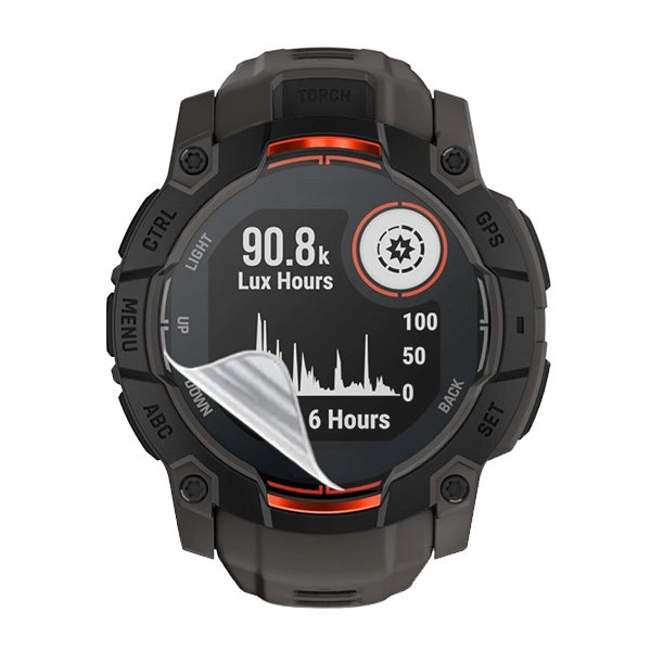 Película Protectora de Hydrogel GIFT4ME Para Garmin Instinct 3 Solar Tactical Edition – 50 mm  - Transparente