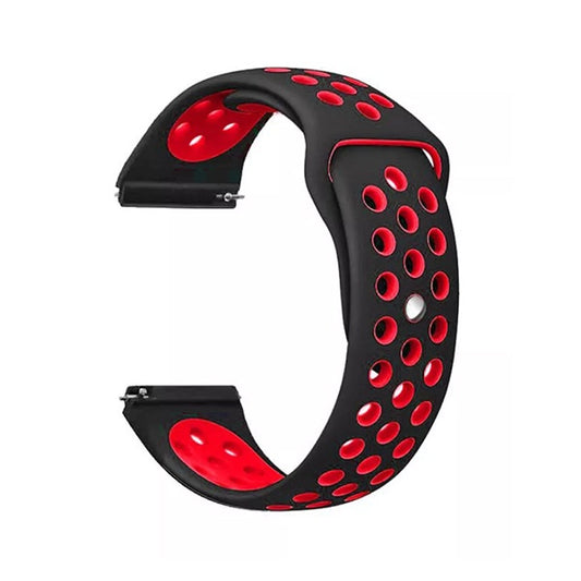 Bracelete Desportiva Gift4Me Para OnePlus Watch 2R - Vermelho / Preto