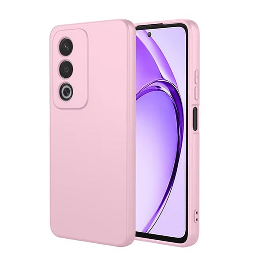 Capa Proteção Traseira Silicone GIFT4ME Compativel Com Oppo A80 5G - Rosa