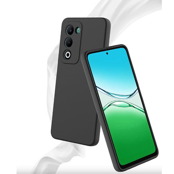 Kit Película Protectora de Hydrogel Frente + Capa Proteção Silicone + Suporte Magnético L GIFT4ME Para Oppo A5 4G - Preto