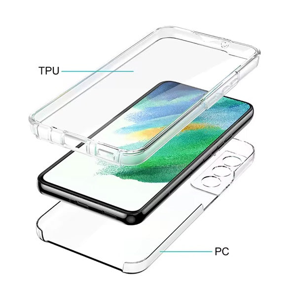 Capa 360° Proteção Frente e Verso GIFT4ME Para Oppo A5 5G - Transparente