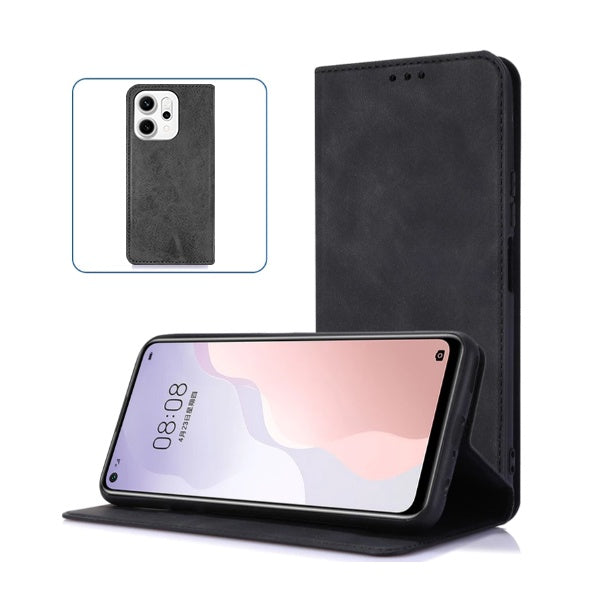 Capa Tipo Livro Fecho Magnético GIFT4ME Para Oppo Reno14 - Preto