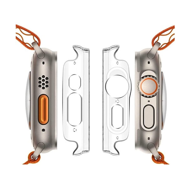 Capa Proteção Total GIFT4ME Para Apple Watch Ultra 3 - Transparente