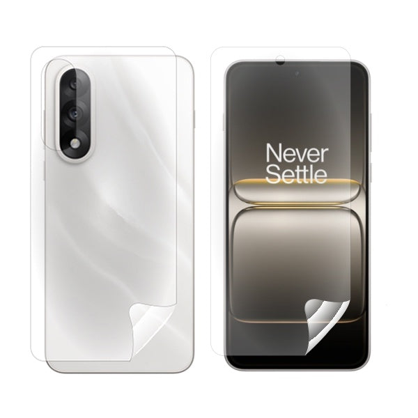 Kit Película Protectora de Hydrogel Frente e Verso GIFT4ME Para OnePlus Nord 5 - Transparente