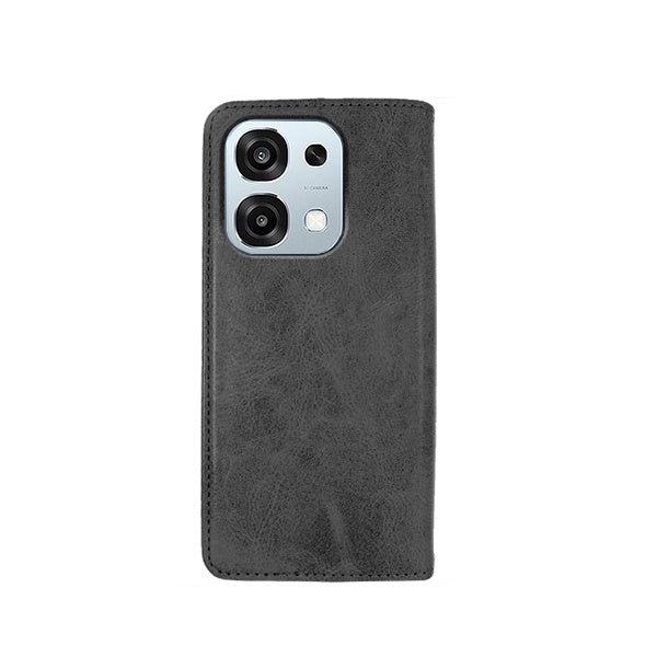 Capa Tipo Livro Fecho Magnético GIFT4ME Para Oppo A6 Pro - Preto