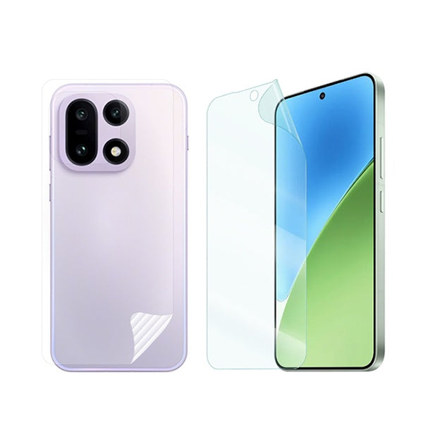 Kit Película Protectora de Hydrogel Frente e Verso GIFT4ME Para OnePlus 15 - Transparente