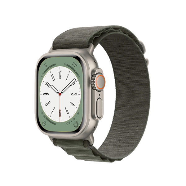 Bracelete Poliéster Alpine L (Pulso de 165mm a 210mm) GIFT4ME Compativel Com Apple Watch Series 10 - 46mm - Verde