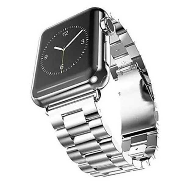 Bracelete de Aço + Ferramenta GIFT4ME Para Apple Watch Series 12 - 42mm - Cinza