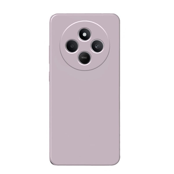 Capa Proteção Silicone Gift4Me Para Xiaomi Redmi 14R - Roxo