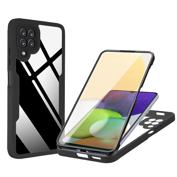 Capa 360° Proteção Frente e Verso Gift4Me Para Samsung Galaxy M53 - Preto