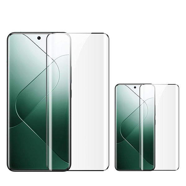 Kit 2 Vidro Gorilasglass Curved Gift4Me Para Xiaomi Redmi Note 14 Pro + Plus - Transparente/Preto