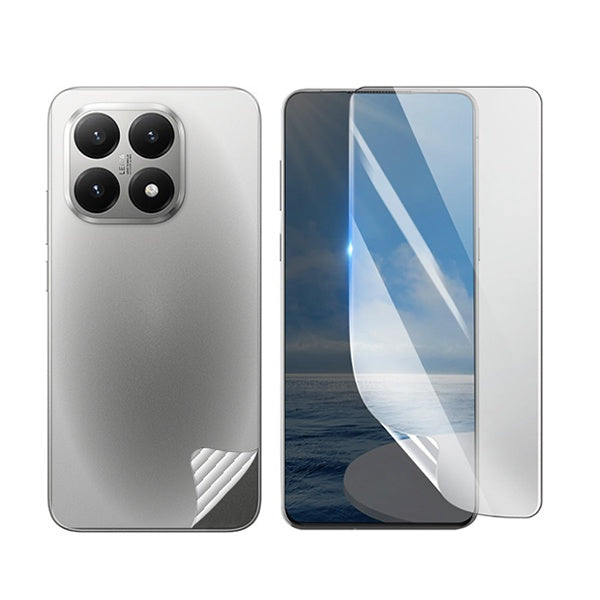 Kit Película Protectora de Hydrogel Frente e Verso GIFT4ME Para Xiaomi 15T 5G - Transparente