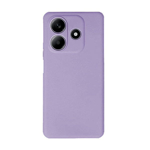 Capa Proteção Silicone Gift4Me Para Xiaomi Redmi Note 14 - Roxo