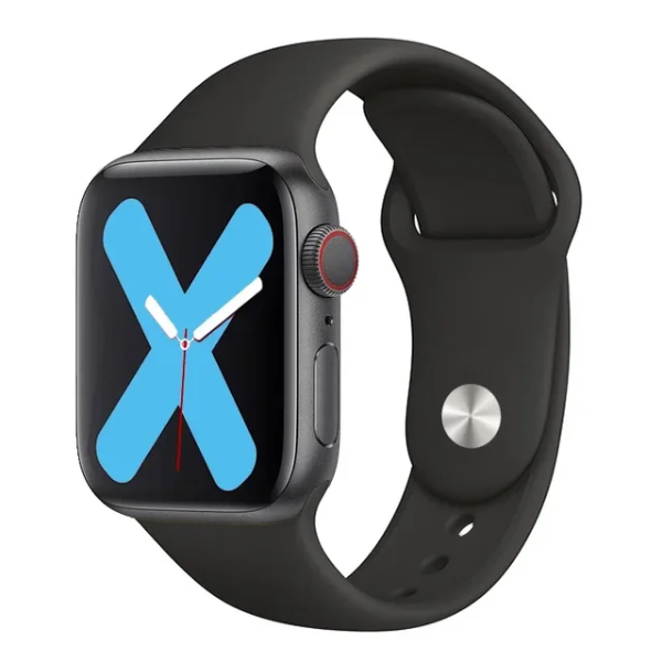 Bracelete Silicone GIFT4ME Para Apple Watch Series 12 - 46mm - Preto