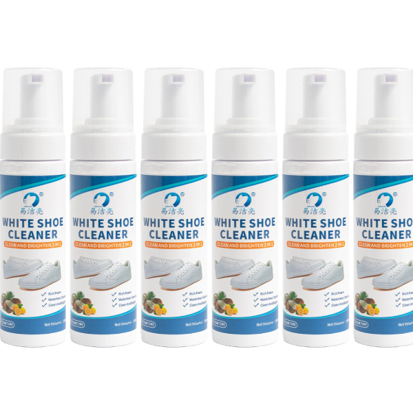 Pack 6x Espuma de Limpeza de Ténis SneakerShampoo - 200ml GIFT4ME    - Branco