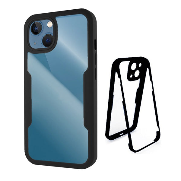 Capa 360° Proteção Frente e Verso Gift4Me Para Apple iPhone 13 Mini - Preto