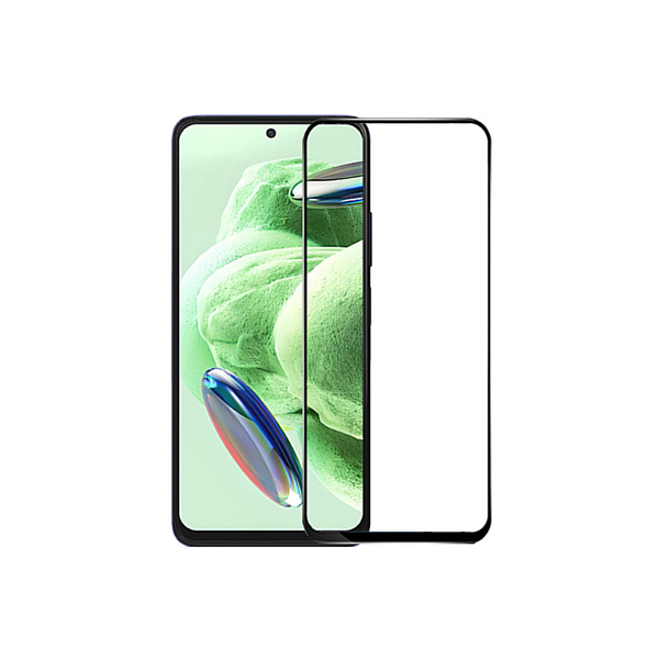 Película de Vidro Temperado Gorilasglass GIFT4ME Compativel Com Xiaomi Redmi 13 - Transparente/Preto