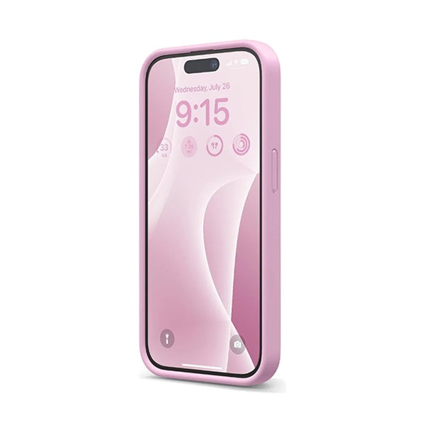 Kit Película Protectora de Hydrogel Frente + Capa Proteção Silicone + Suporte Magnético L GIFT4ME Para Apple iPhone 17 Pro - Rosa