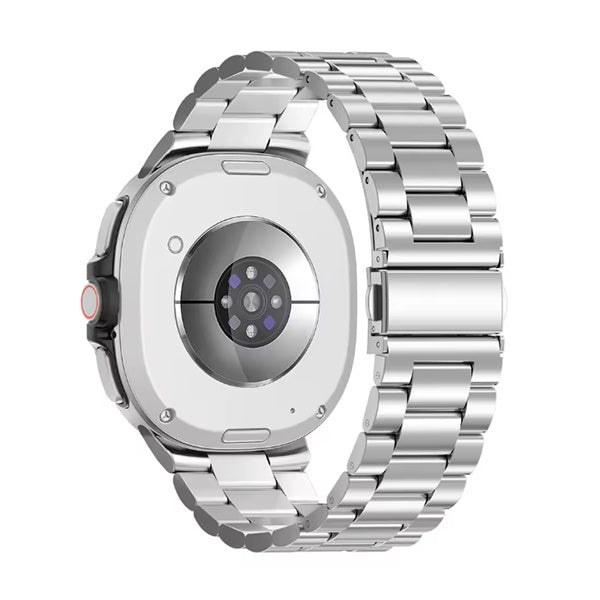 Bracelete de Aço + Ferramenta GIFT4ME Para Samsung Galaxy Watch8 Classic - 46mm - Cinza