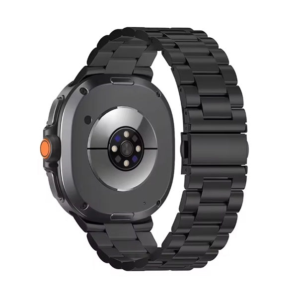 Bracelete de Aço + Ferramenta GIFT4ME Para Samsung Galaxy Watch8 - 40mm Bluetooth - Preto