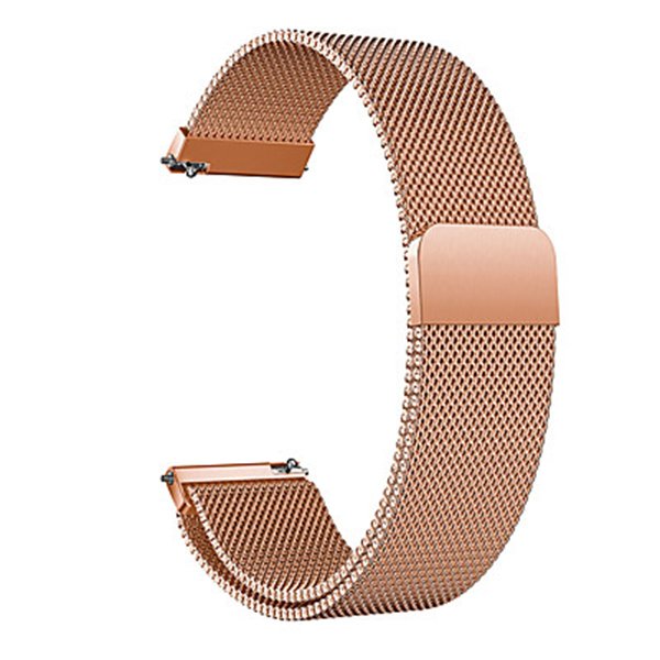 Bracelete Milanese Com Fecho Magnético GIFT4ME Para Honor Watch 6 - Rosa Ouro