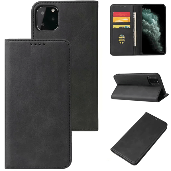 Capa Tipo Livro Fecho Magnético GIFT4ME Para Oppo A5 5G - Preto