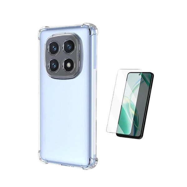 Kit Capa Super Proteção + Película de Vidro Temperado GIFT4ME Para Xiaomi Redmi Note 15 5G - Transparente
