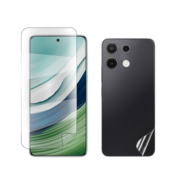 Kit Película Protectora de Hydrogel Frente e Verso GIFT4ME Para Xiaomi Redmi Note 14S - Transparente