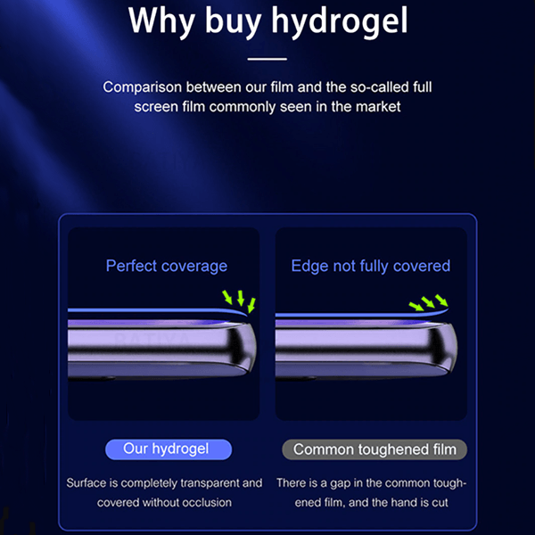 Película Protectora de Hydrogel Frente GIFT4ME Para Samsung Galaxy A17 - Transparente