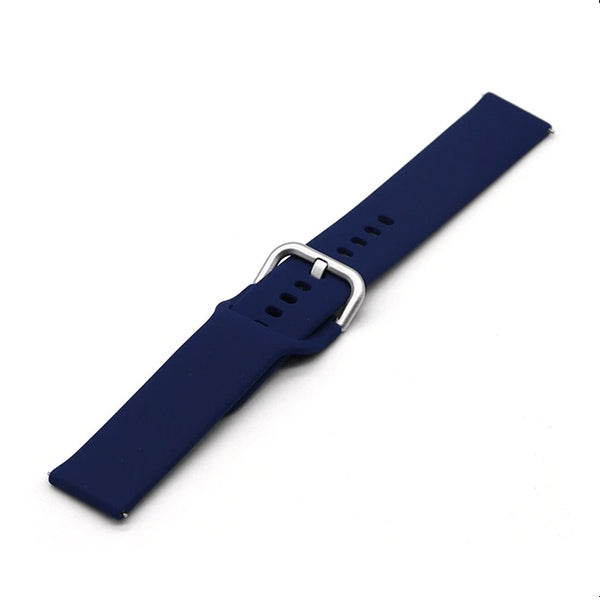Bracelete Silicone Com Fivela Gift4Me Para Garmin Vivoactive 3 - Azul Escuro