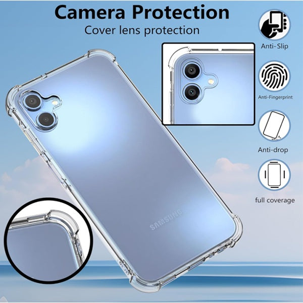 Kit Capa Super Proteção + Película de Vidro Temperado Gorilasglass GIFT4ME Para Samsung Galaxy A07 - Transparente
