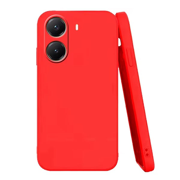 Capa Proteção Silicone GIFT4ME Para Xiaomi Poco X7 Pro - Vermelha