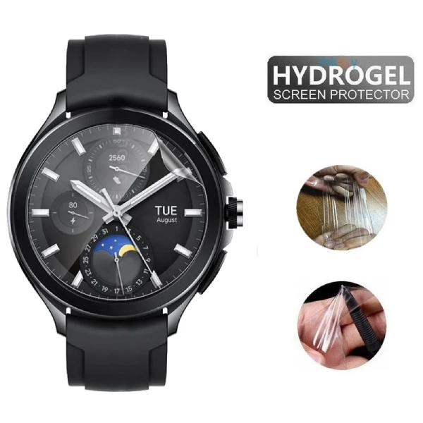 Película Protectora de Hydrogel GIFT4ME Para Samsung Galaxy Watch8 Classic - 46mm Bluetooth + 4G - Transparente